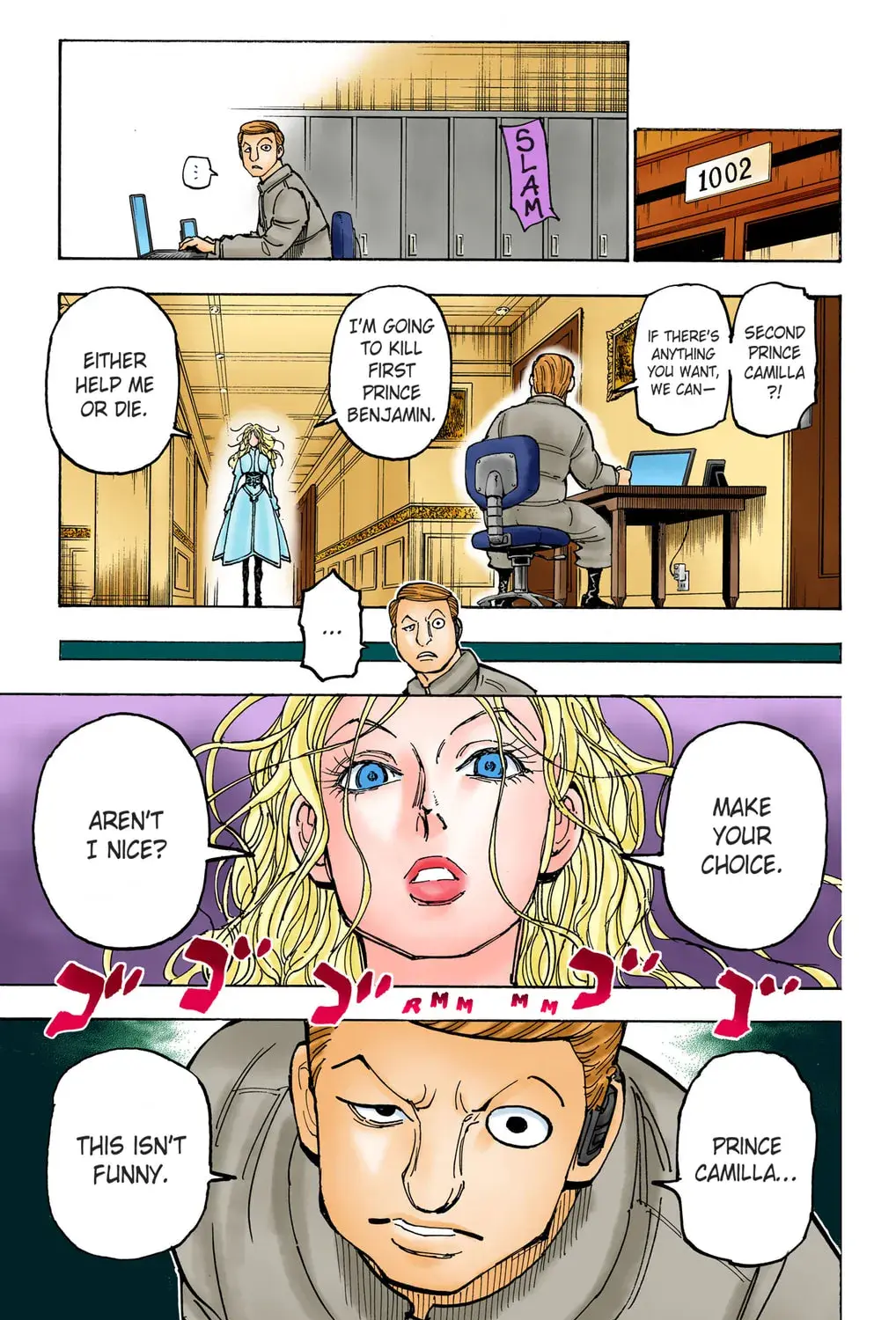 Hunter x Hunter Colored Manga, chapter 372, page 37