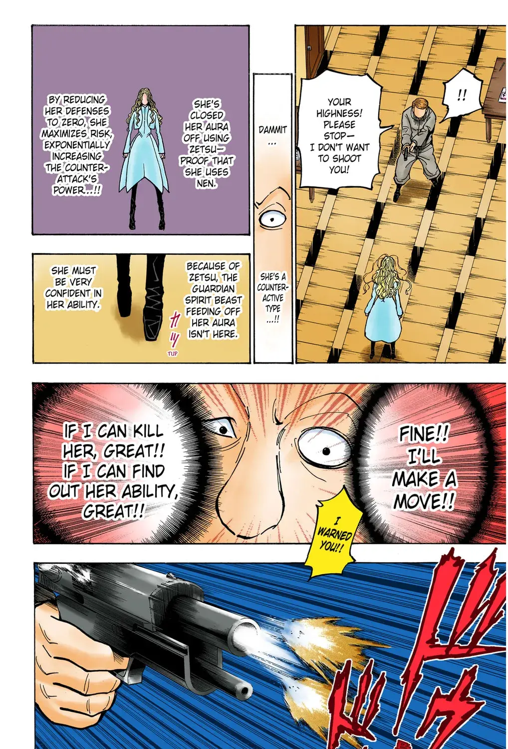 Hunter x Hunter Colored Manga, chapter 373, page 3