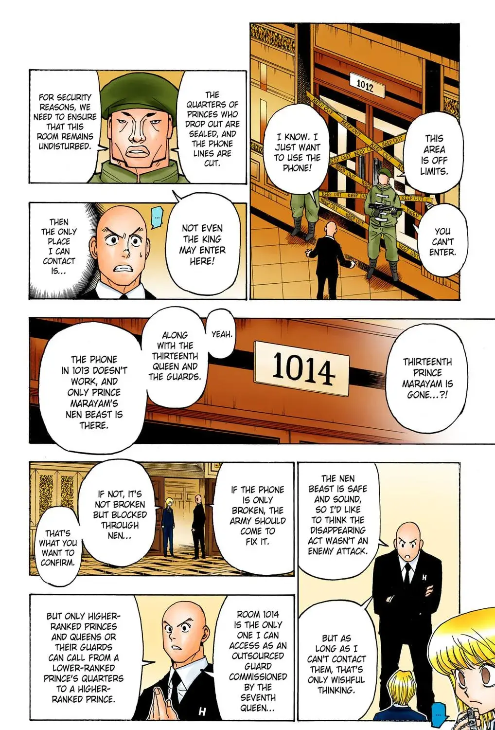 Hunter x Hunter Colored Manga, chapter 373, page 35