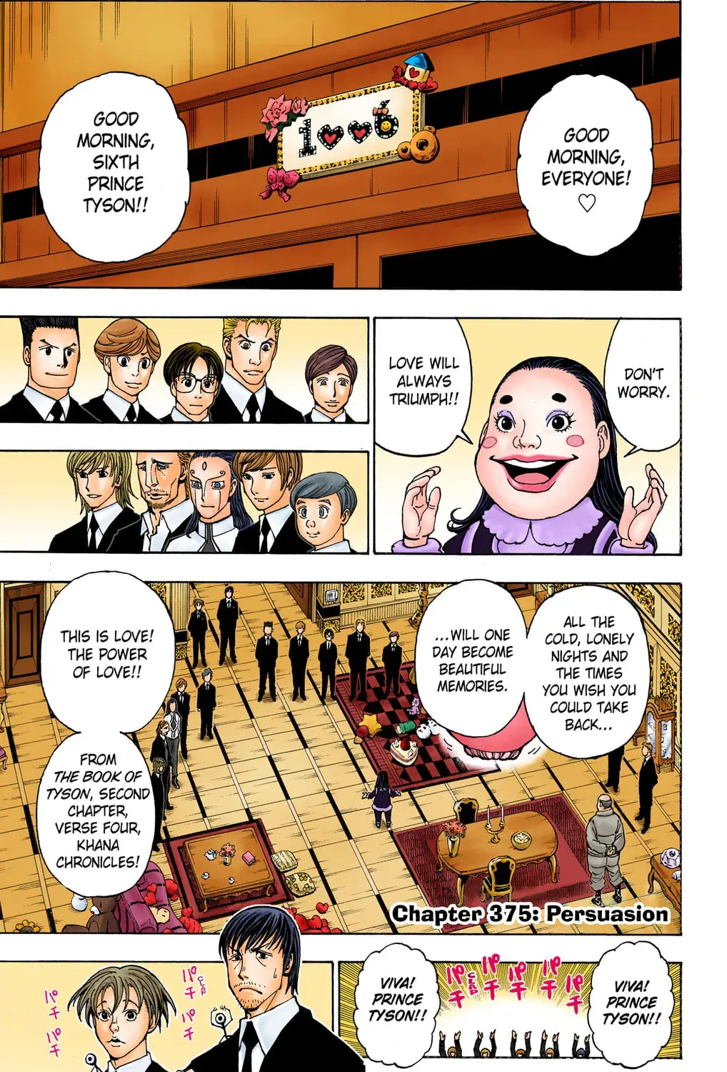 Hunter x Hunter Colored Manga, chapter 375, page 1