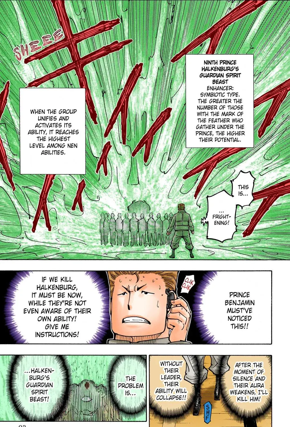 Hunter x Hunter Colored Manga, chapter 375, page 9