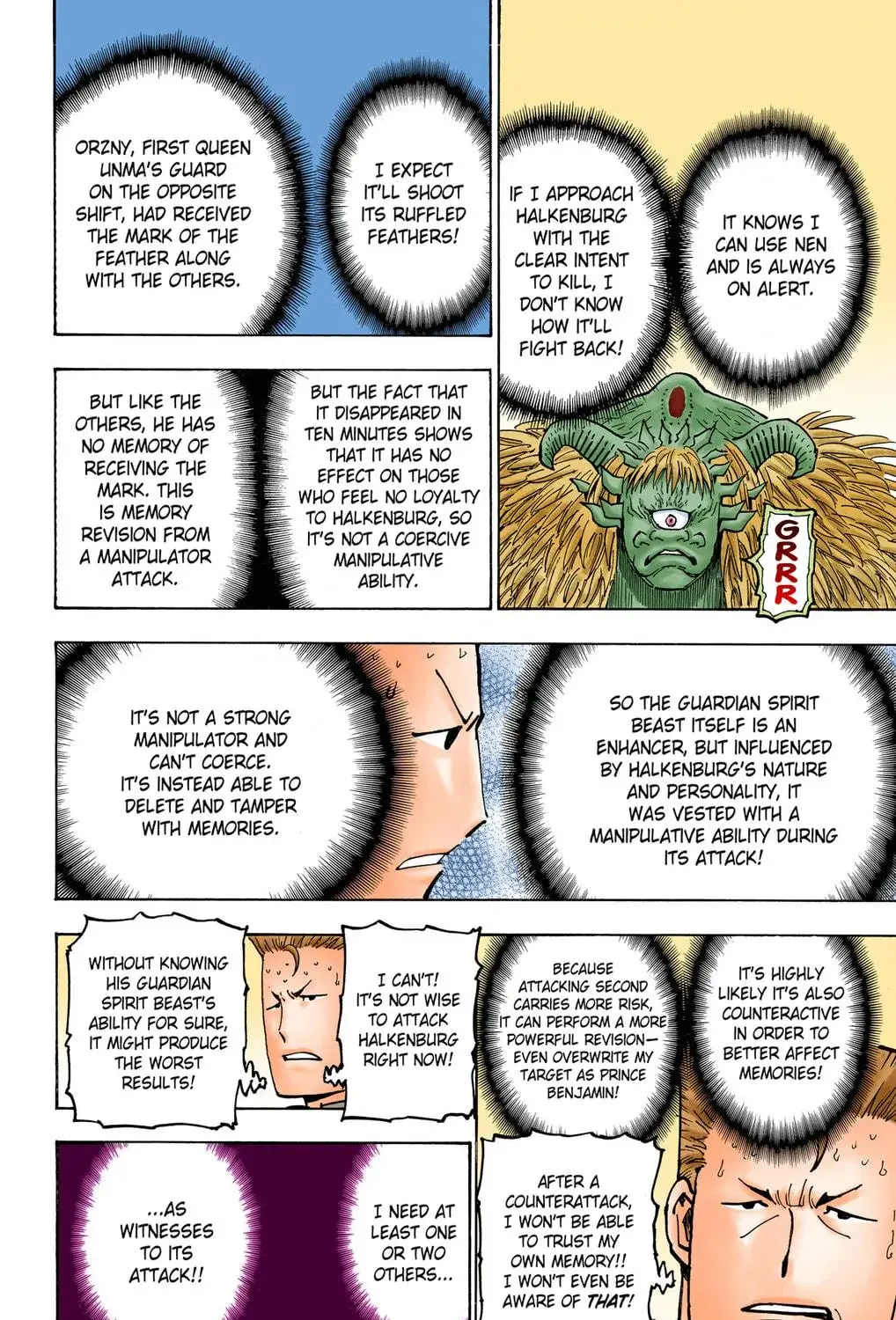 Hunter x Hunter Colored Manga, chapter 375, page 11
