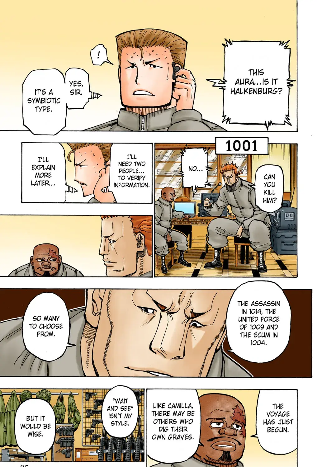 Hunter x Hunter Colored Manga, chapter 375, page 13