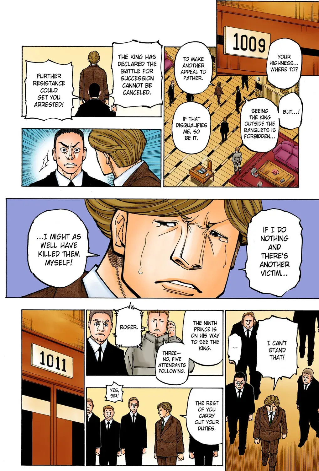 Hunter x Hunter Colored Manga, chapter 375, page 15