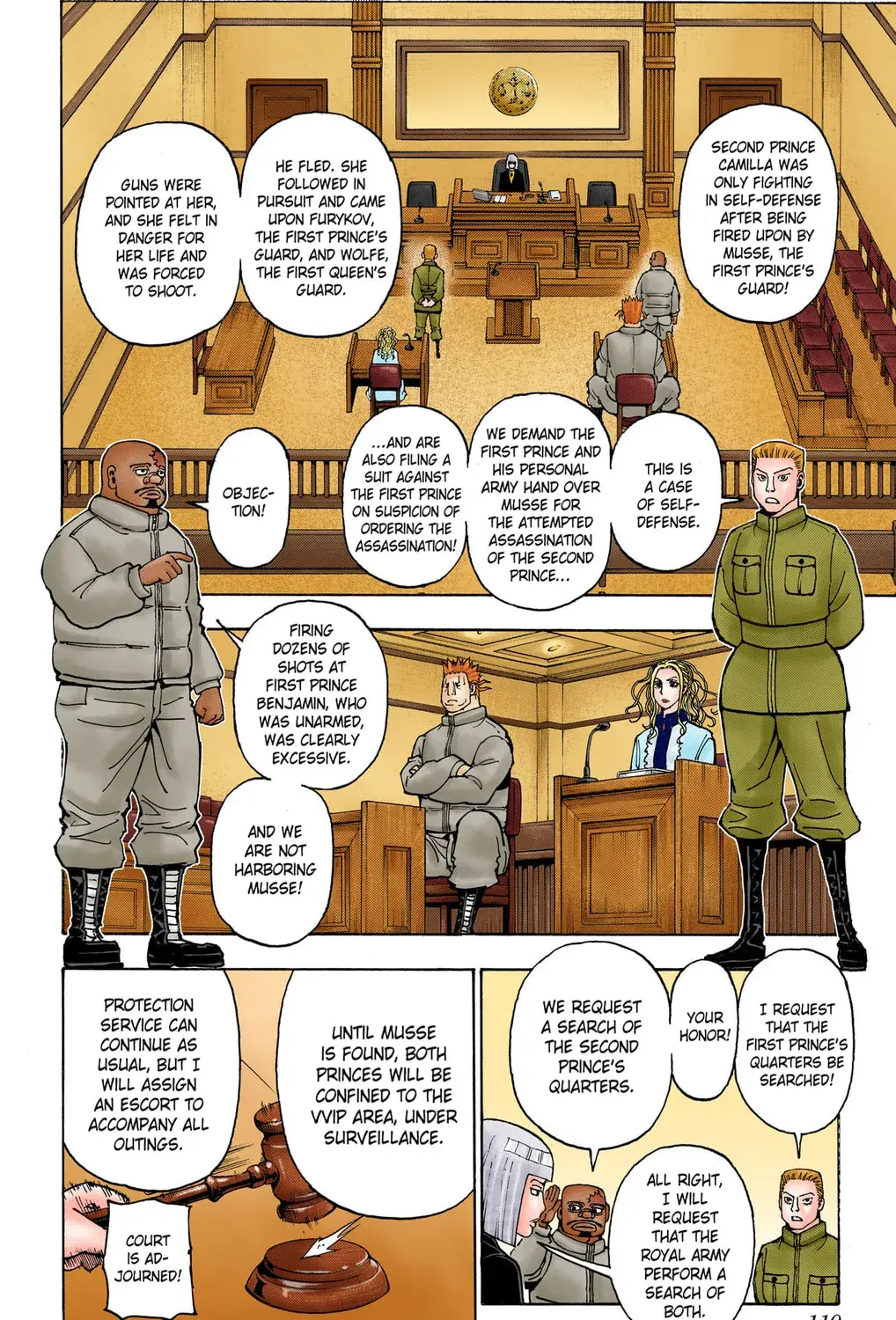 Hunter x Hunter Colored Manga, chapter 376, page 3