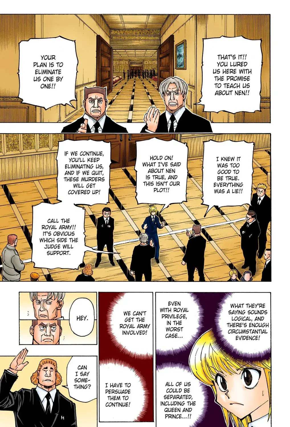Hunter x Hunter Colored Manga, chapter 376, page 9