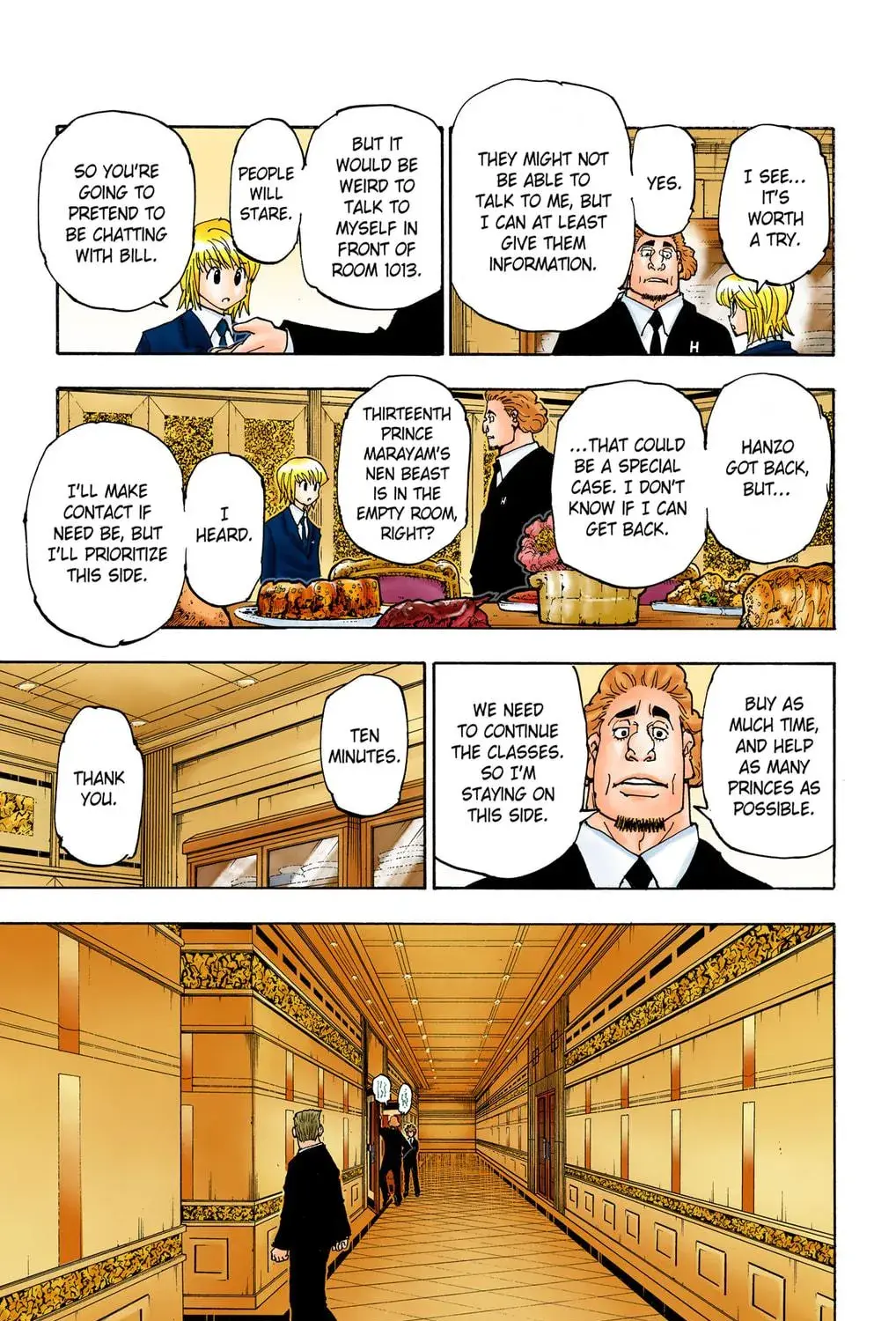 Hunter x Hunter Colored Manga, chapter 376, page 17