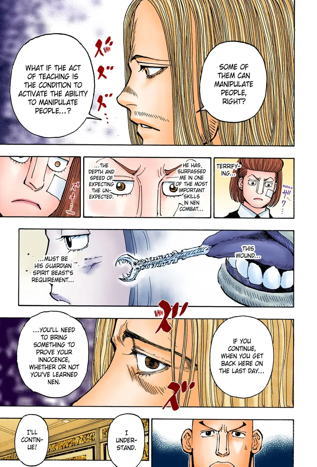 Hunter x Hunter Colored Manga, chapter 376, page 33
