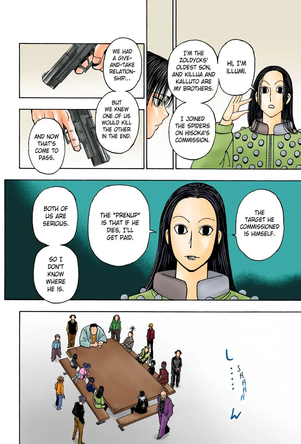 Hunter x Hunter Colored Manga, chapter 377, page 17