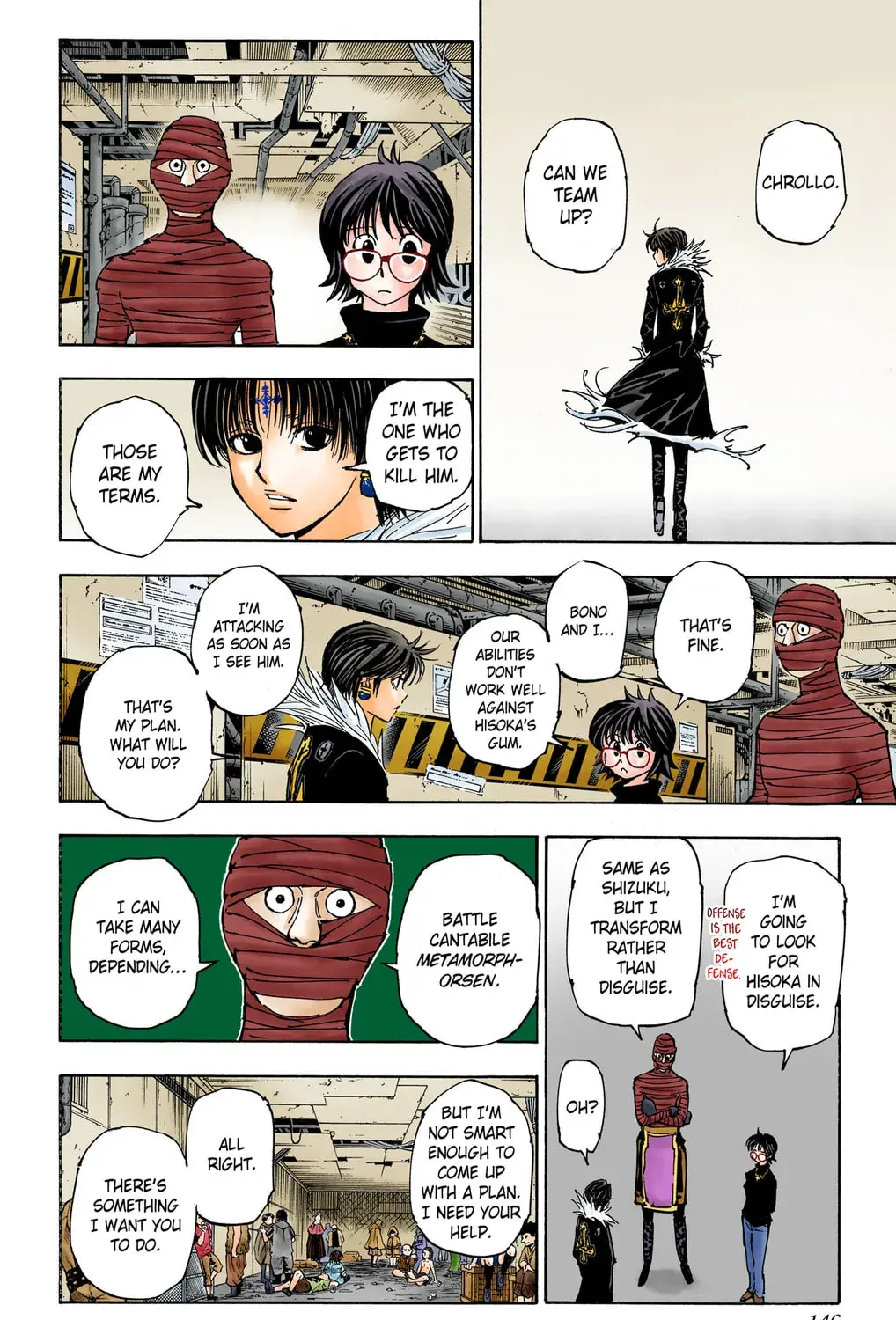 Hunter x Hunter Colored Manga, chapter 377, page 31