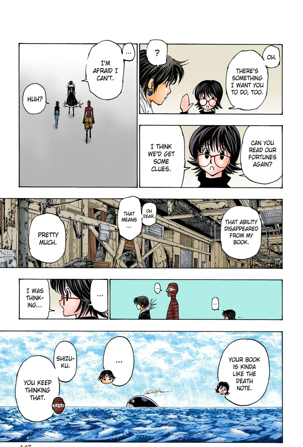 Hunter x Hunter Colored Manga, chapter 377, page 33