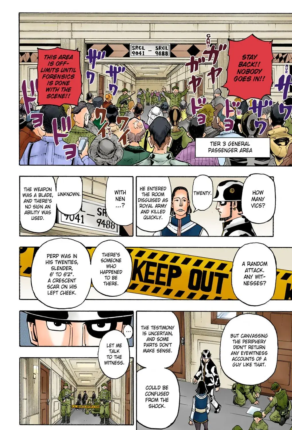 Hunter x Hunter Colored Manga, chapter 378, page 35
