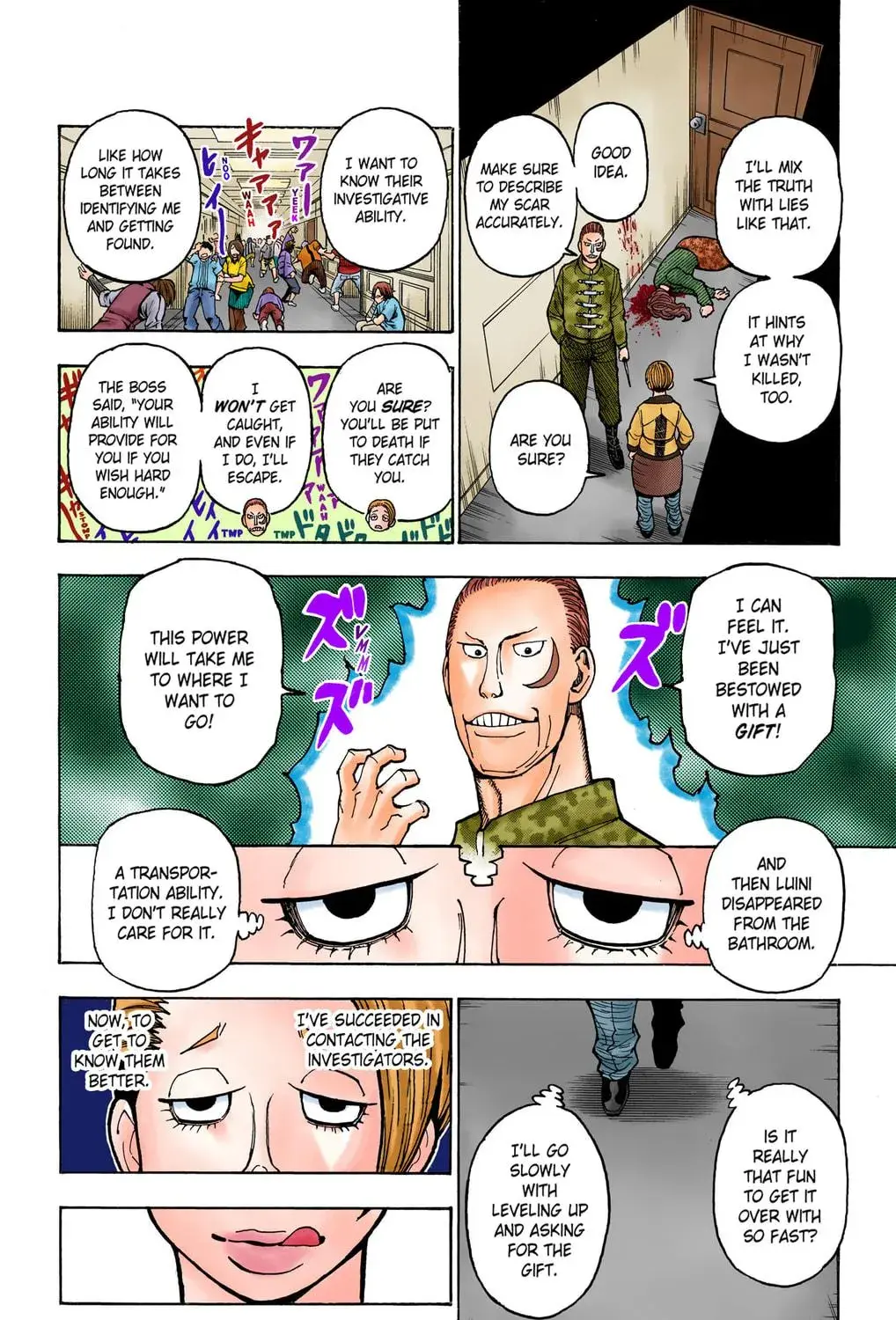 Hunter x Hunter Colored Manga, chapter 379, page 11