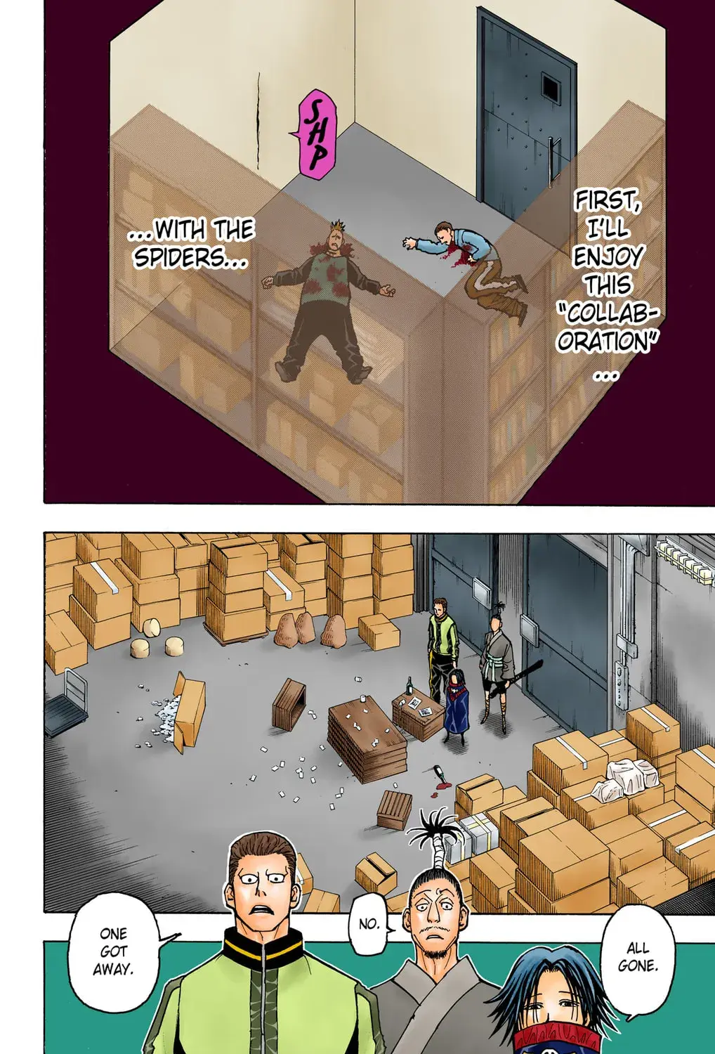 Hunter x Hunter Colored Manga, chapter 379, page 15