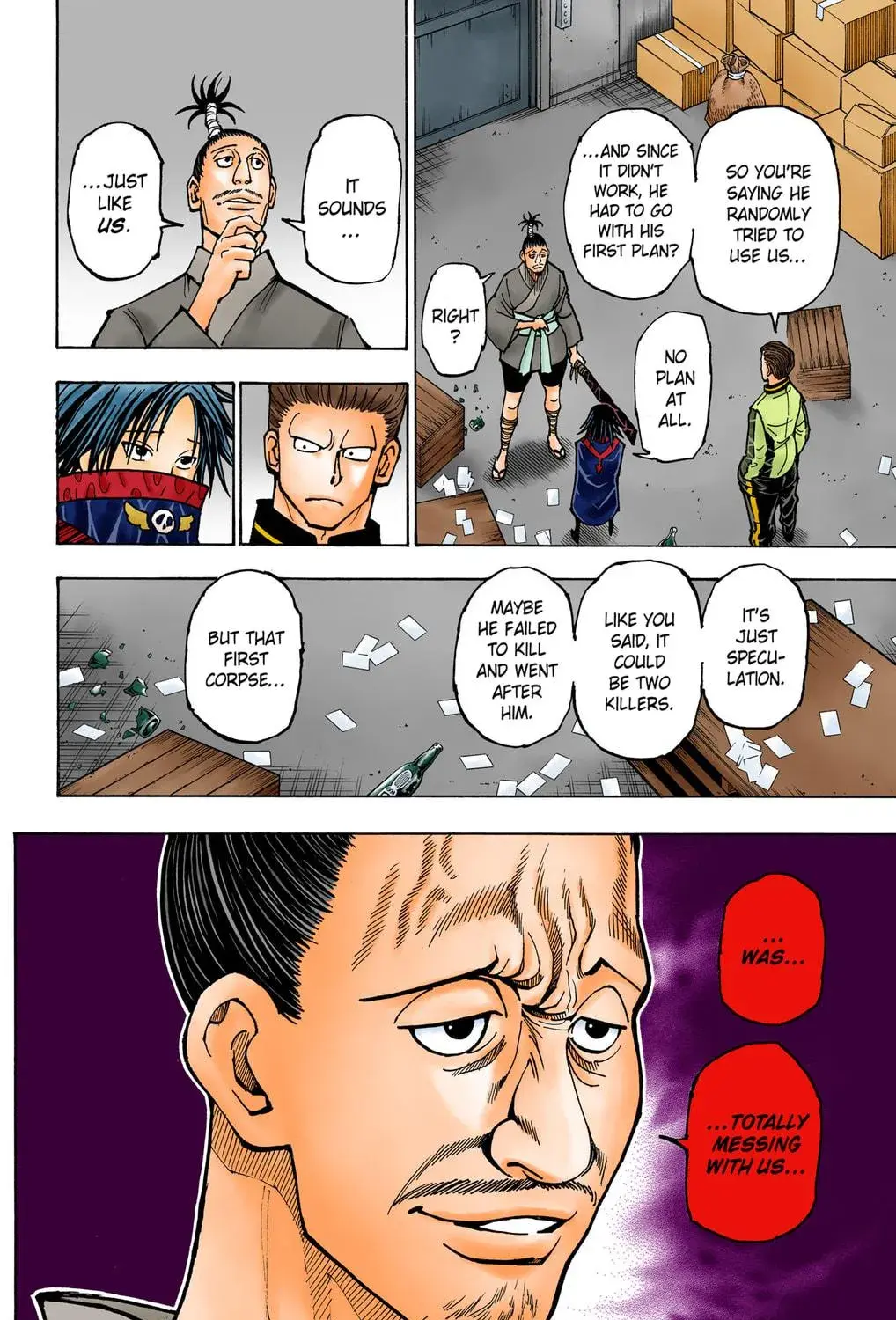 Hunter x Hunter Colored Manga, chapter 379, page 19