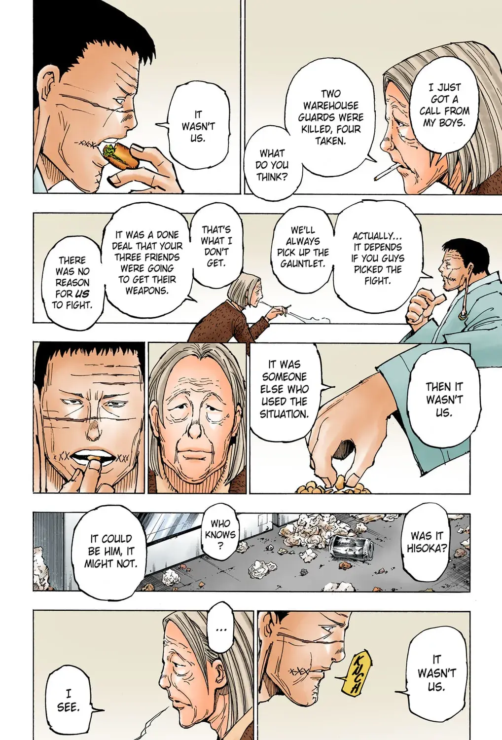Hunter x Hunter Colored Manga, chapter 379, page 31