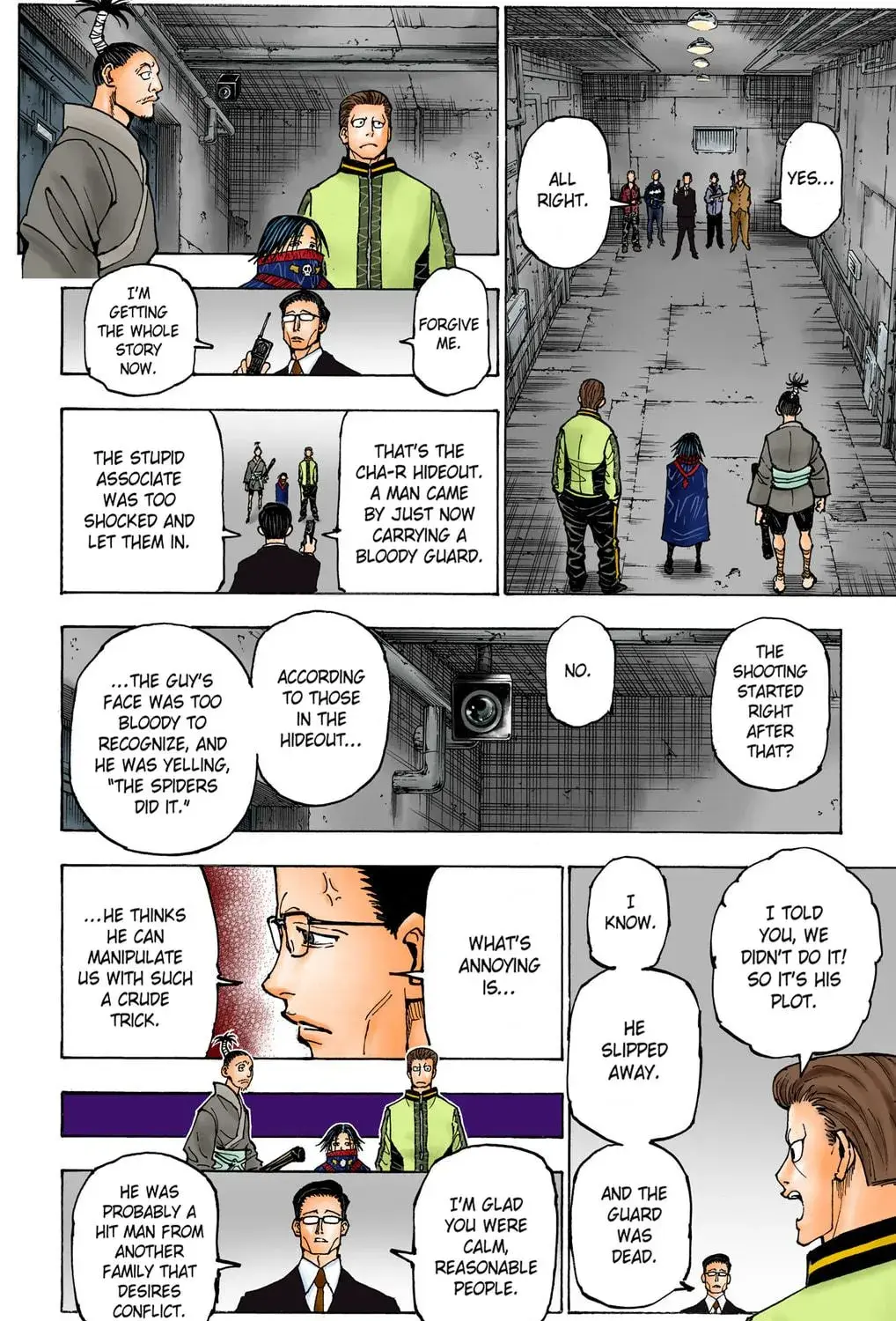 Hunter x Hunter Colored Manga, chapter 379, page 35