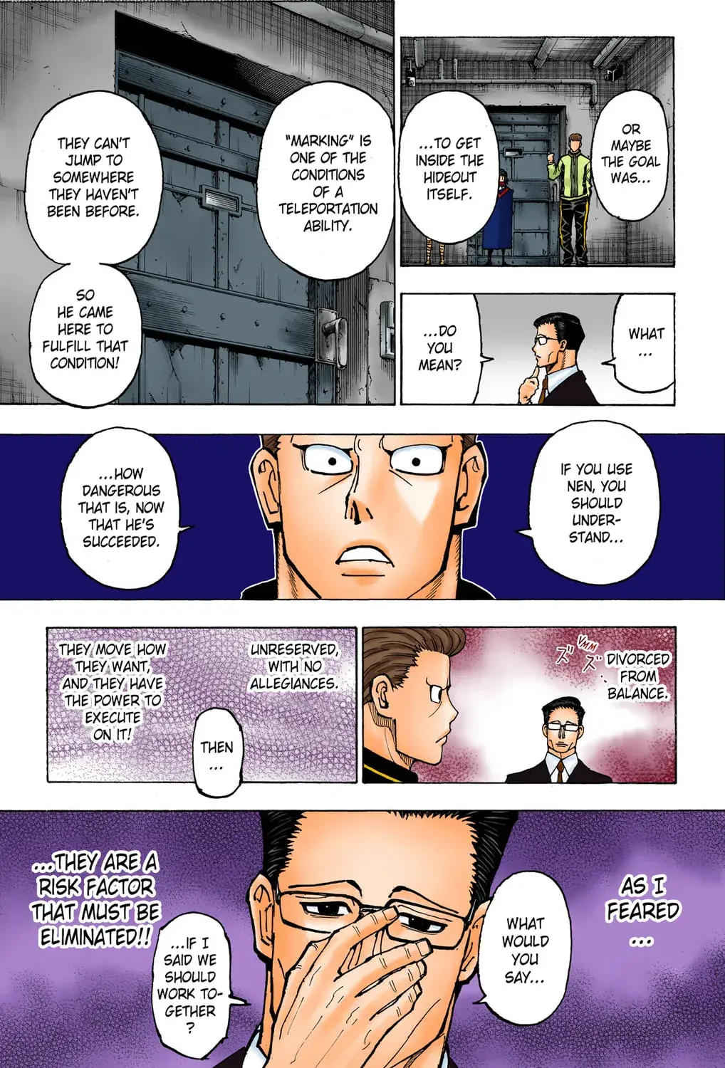Hunter x Hunter Colored Manga, chapter 379, page 37