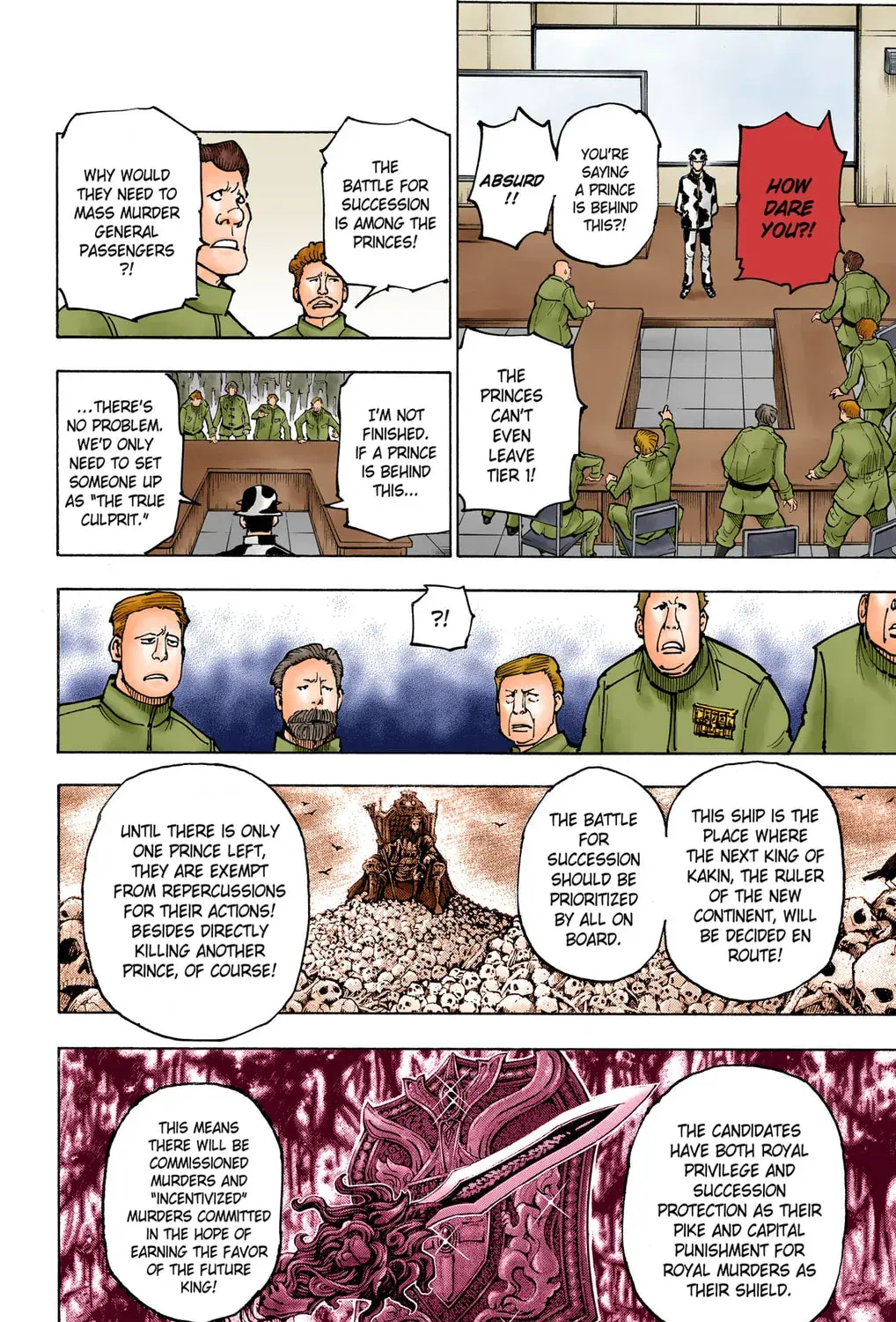 Hunter x Hunter Colored Manga, chapter 380, page 3