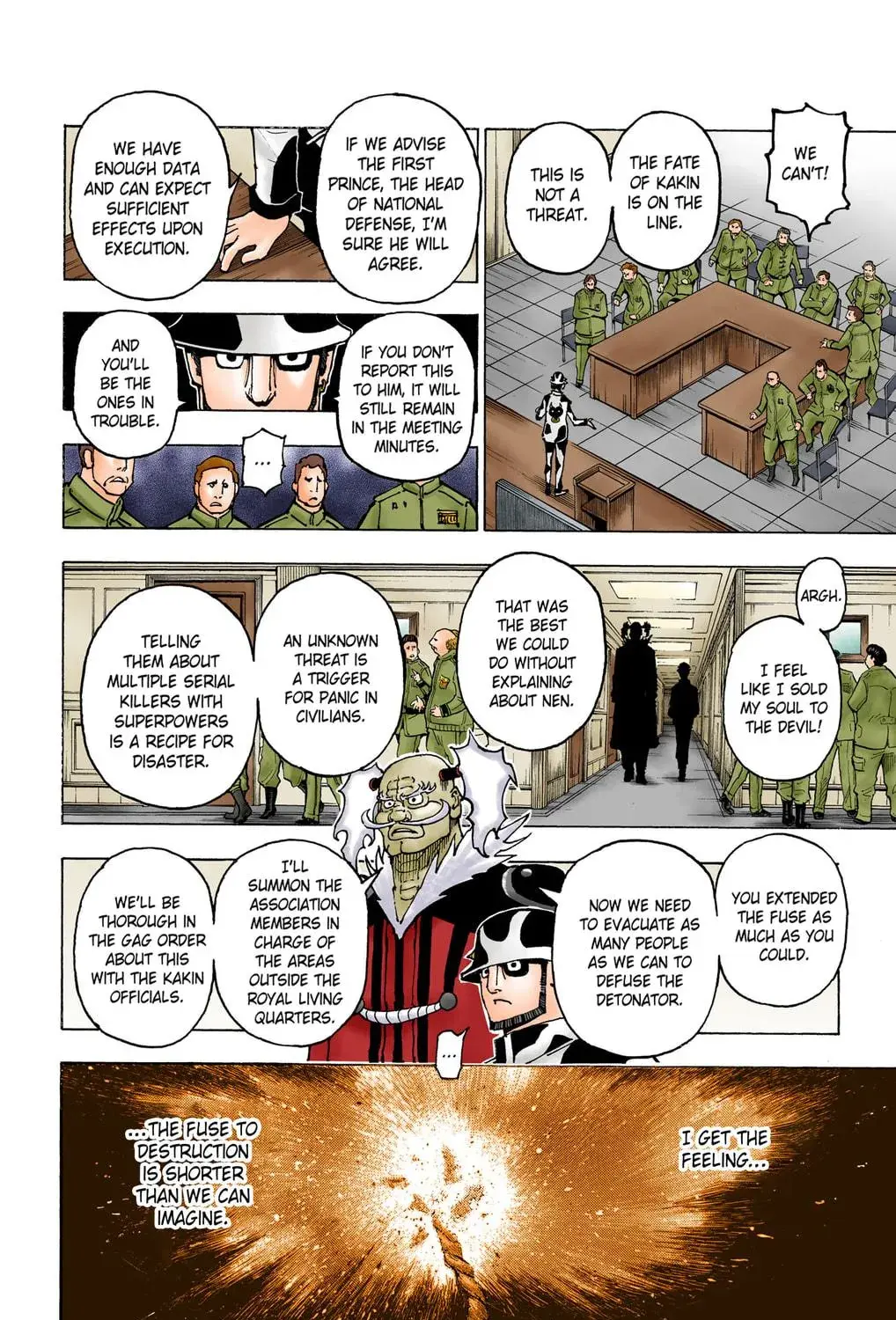 Hunter x Hunter Colored Manga, chapter 380, page 11