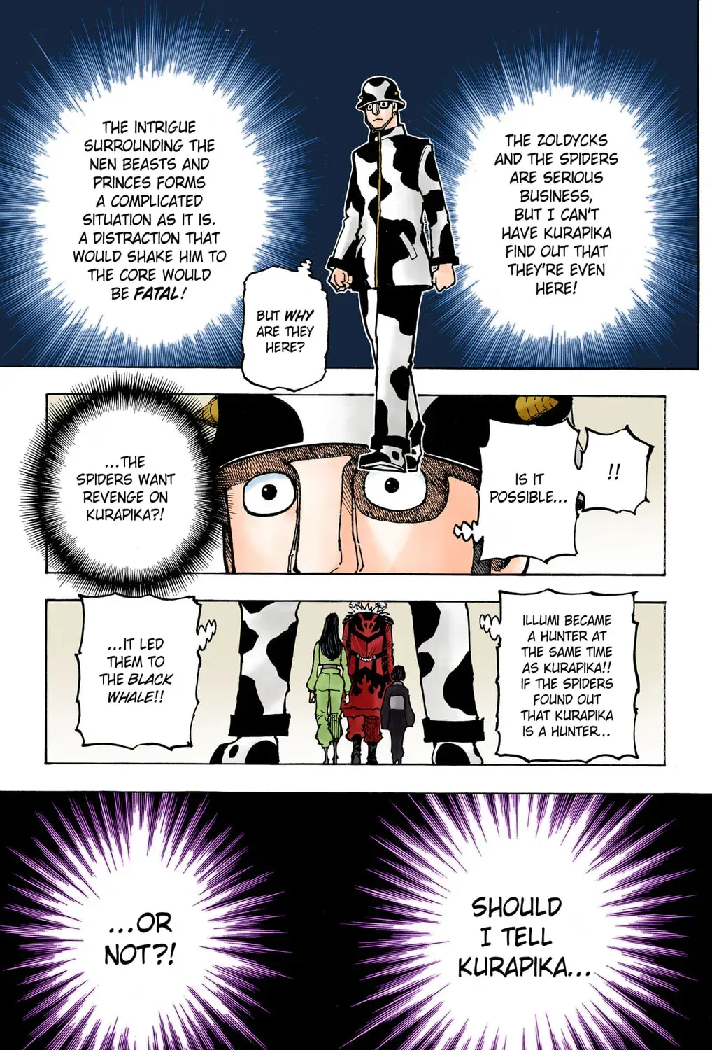 Hunter x Hunter Colored Manga, chapter 380, page 31