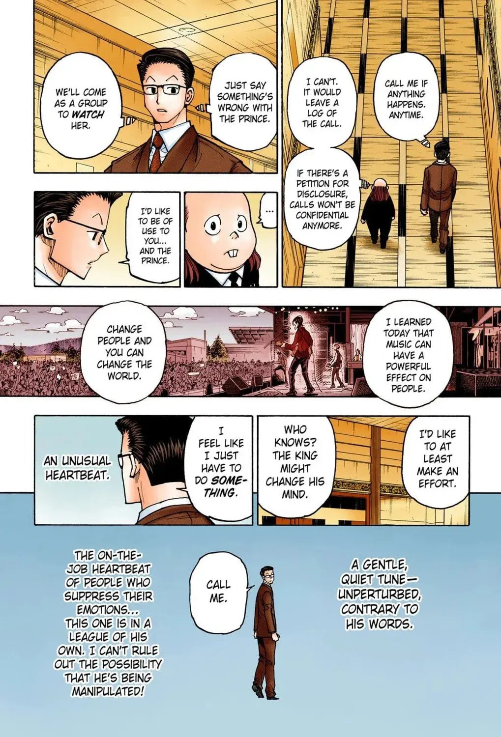 Hunter x Hunter Colored Manga, chapter 381, page 31