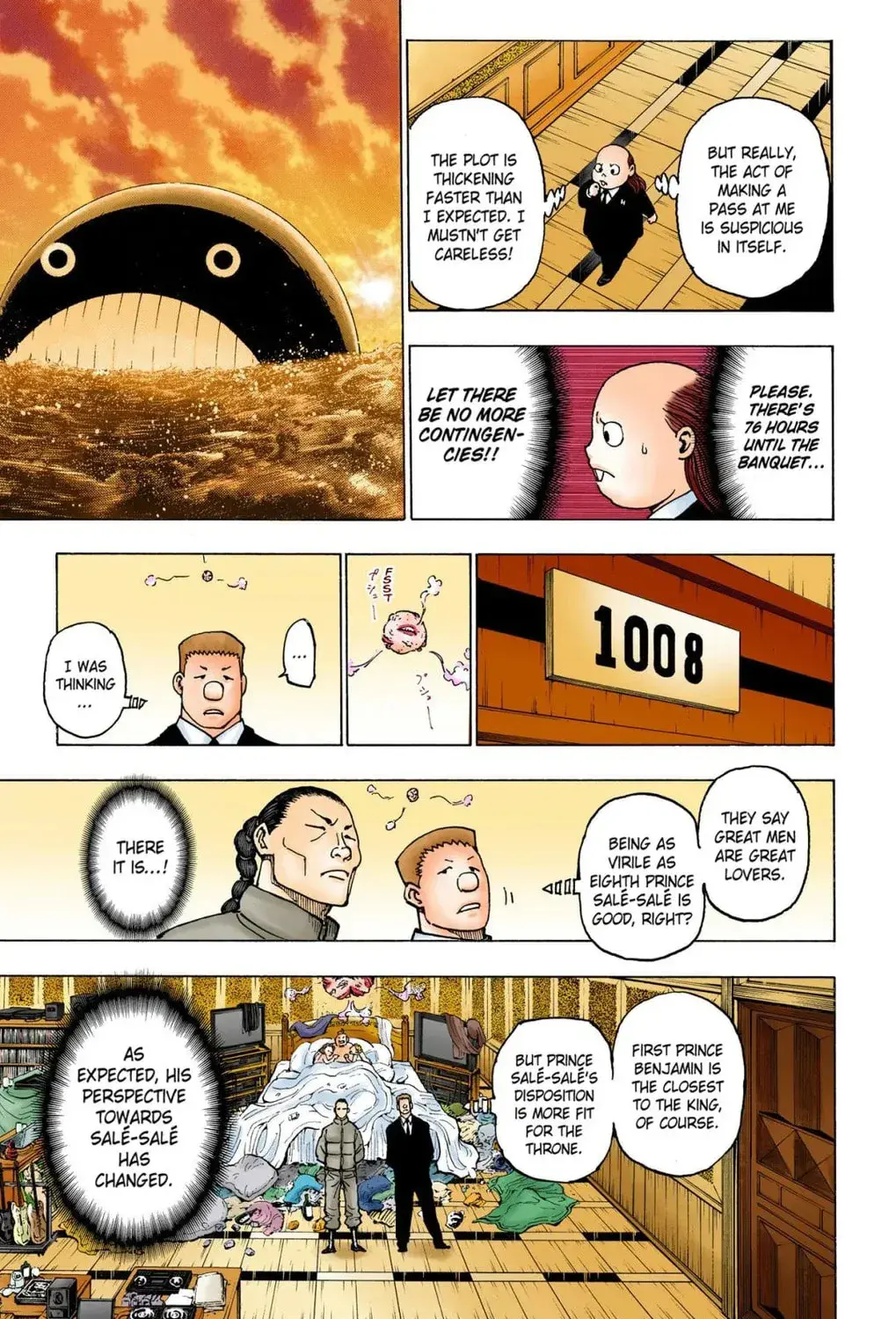 Hunter x Hunter Colored Manga, chapter 381, page 33