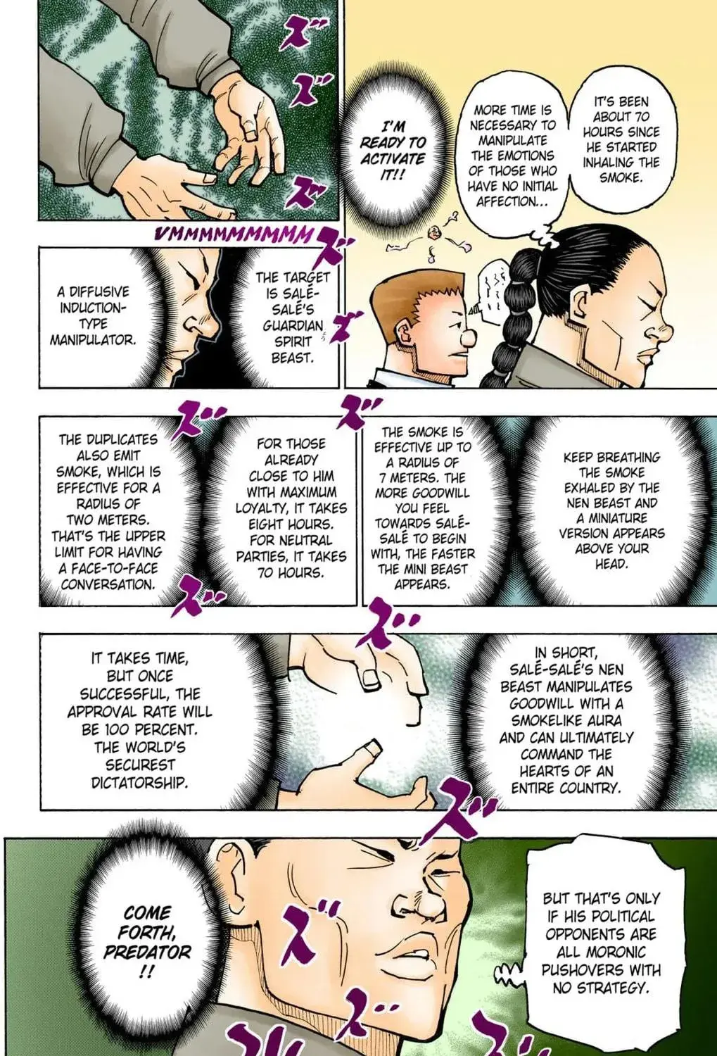 Hunter x Hunter Colored Manga, chapter 381, page 35
