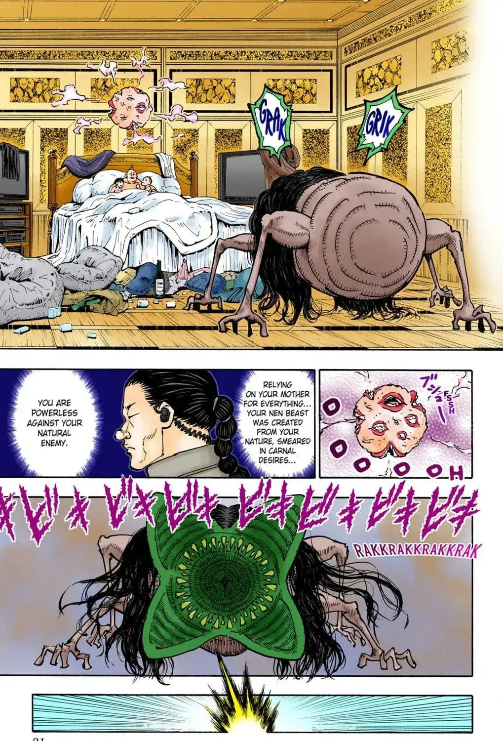 Hunter x Hunter Colored Manga, chapter 381, page 41