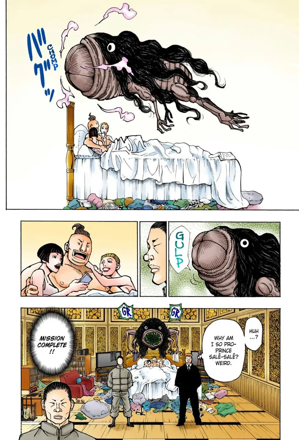 Hunter x Hunter Colored Manga, chapter 381, page 43