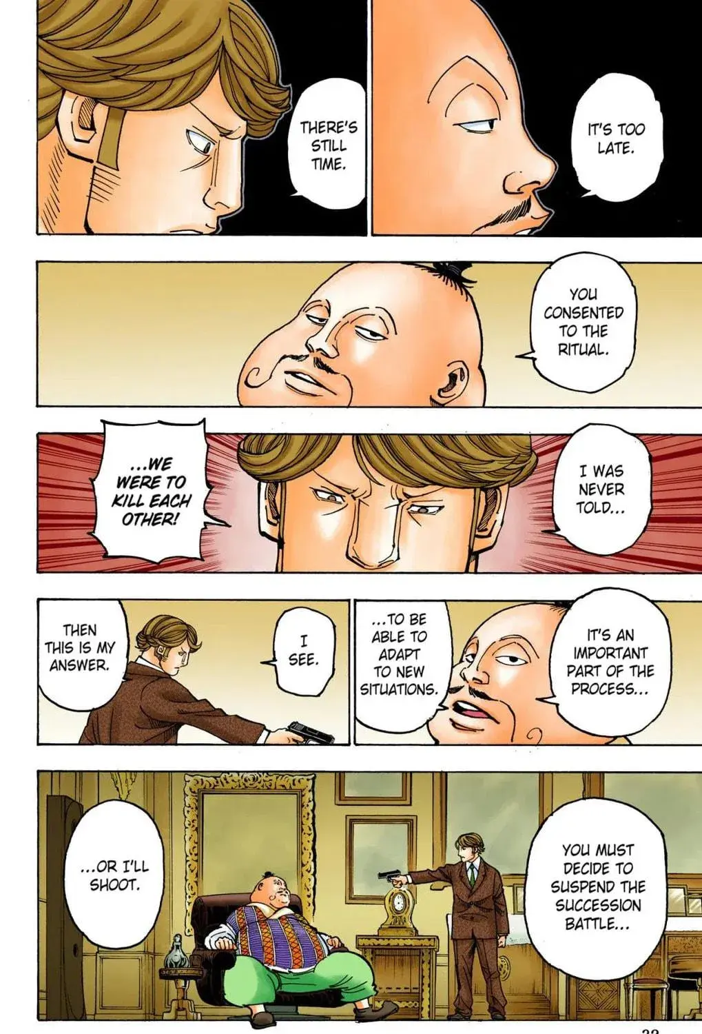 Hunter x Hunter Colored Manga, chapter 382, page 9