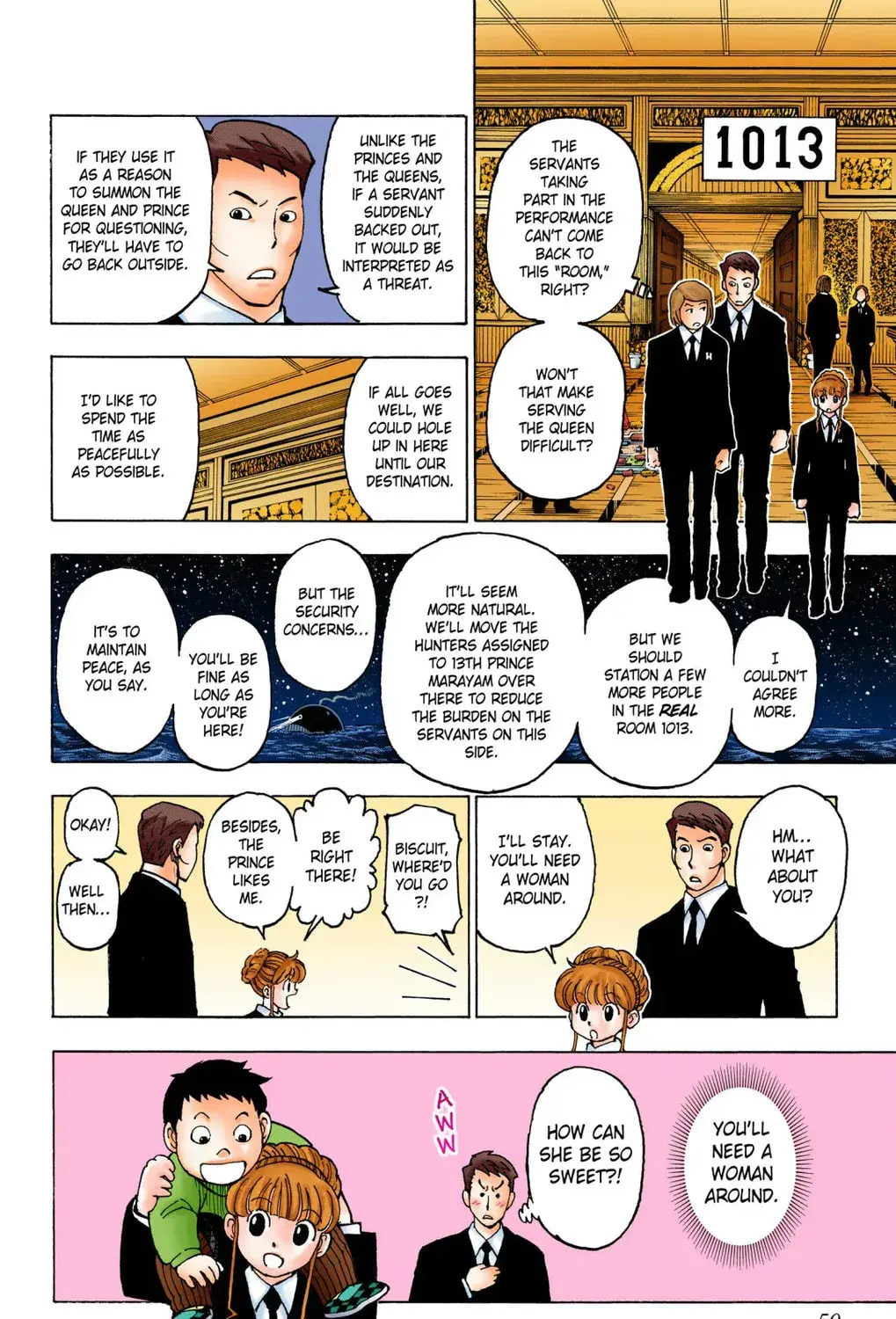 Hunter x Hunter Colored Manga, chapter 383, page 7