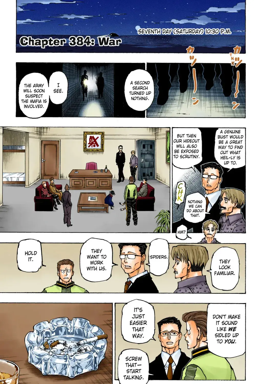 Hunter x Hunter Colored Manga, chapter 384, page 1