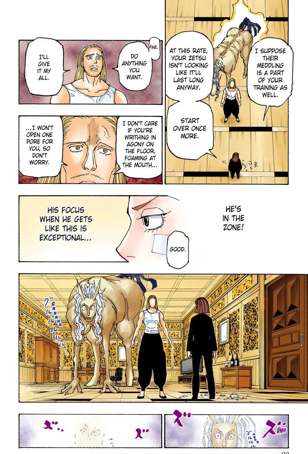 Hunter x Hunter Colored Manga, chapter 385, page 7