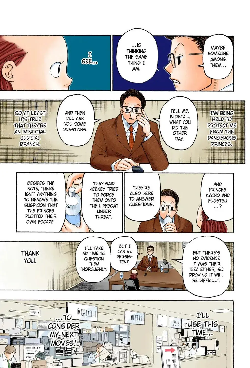Hunter x Hunter Colored Manga, chapter 386, page 5