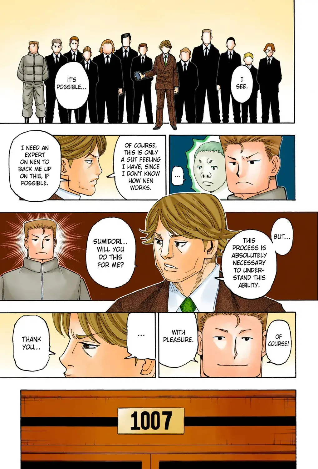 Hunter x Hunter Colored Manga, chapter 386, page 13