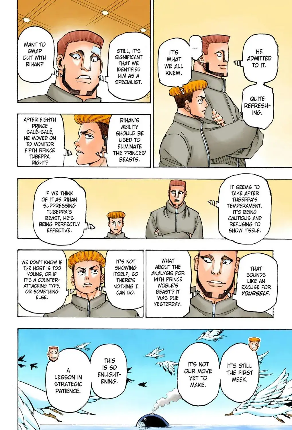 Hunter x Hunter Colored Manga, chapter 386, page 35