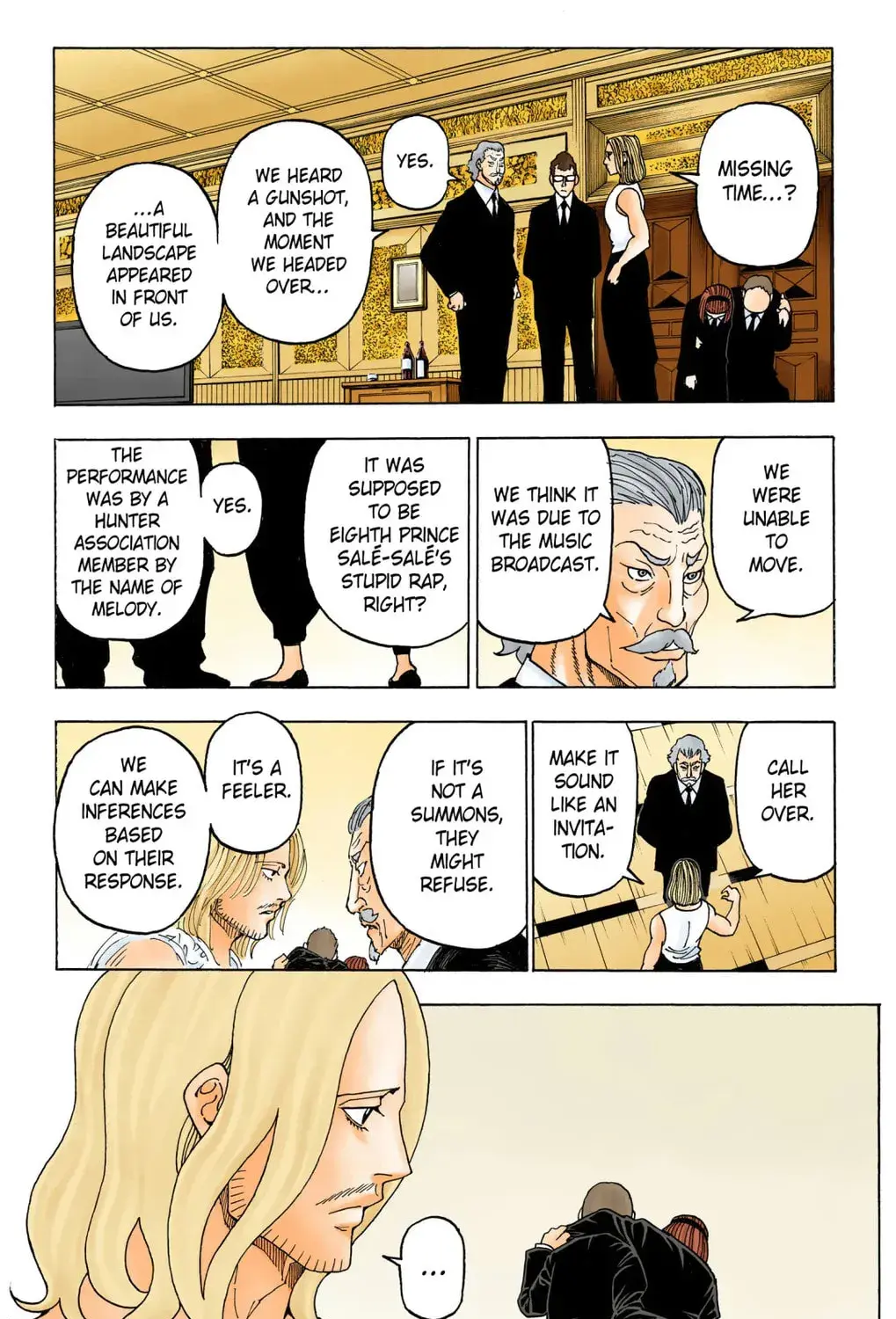 Hunter x Hunter Colored Manga, chapter 387, page 33