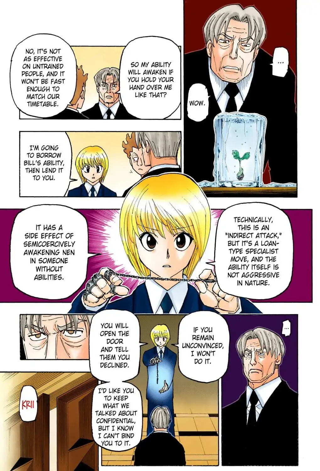 Hunter x Hunter Colored Manga, chapter 388, page 17