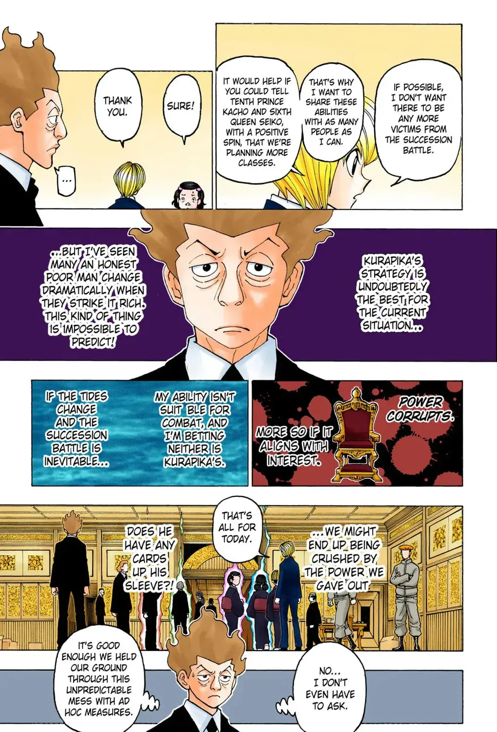 Hunter x Hunter Colored Manga, chapter 388, page 25