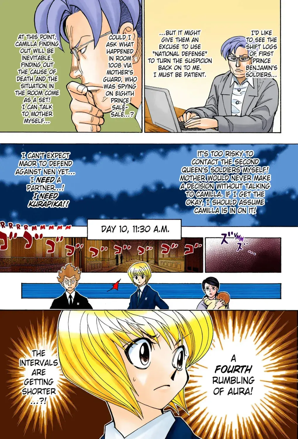 Hunter x Hunter Colored Manga, chapter 388, page 37