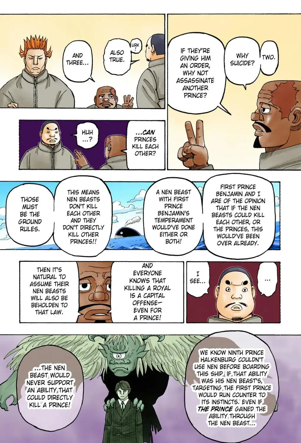 Hunter x Hunter Colored Manga, chapter 389, page 5
