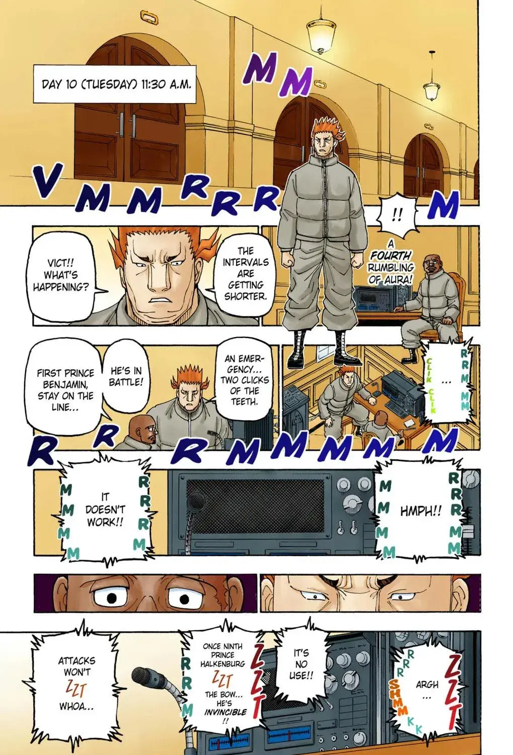 Hunter x Hunter Colored Manga, chapter 389, page 9