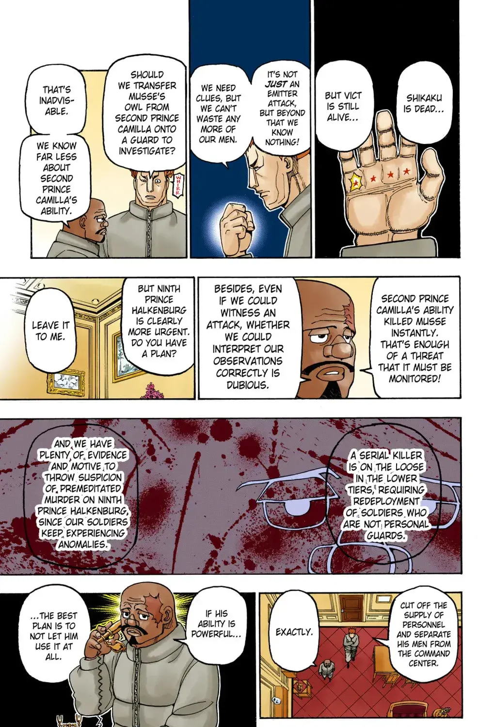 Hunter x Hunter Colored Manga, chapter 389, page 13