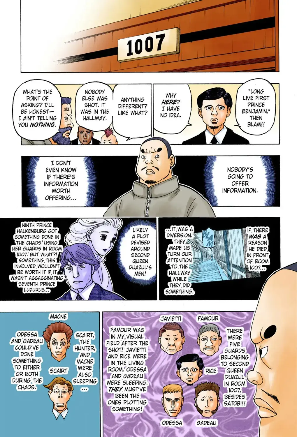 Hunter x Hunter Colored Manga, chapter 389, page 21