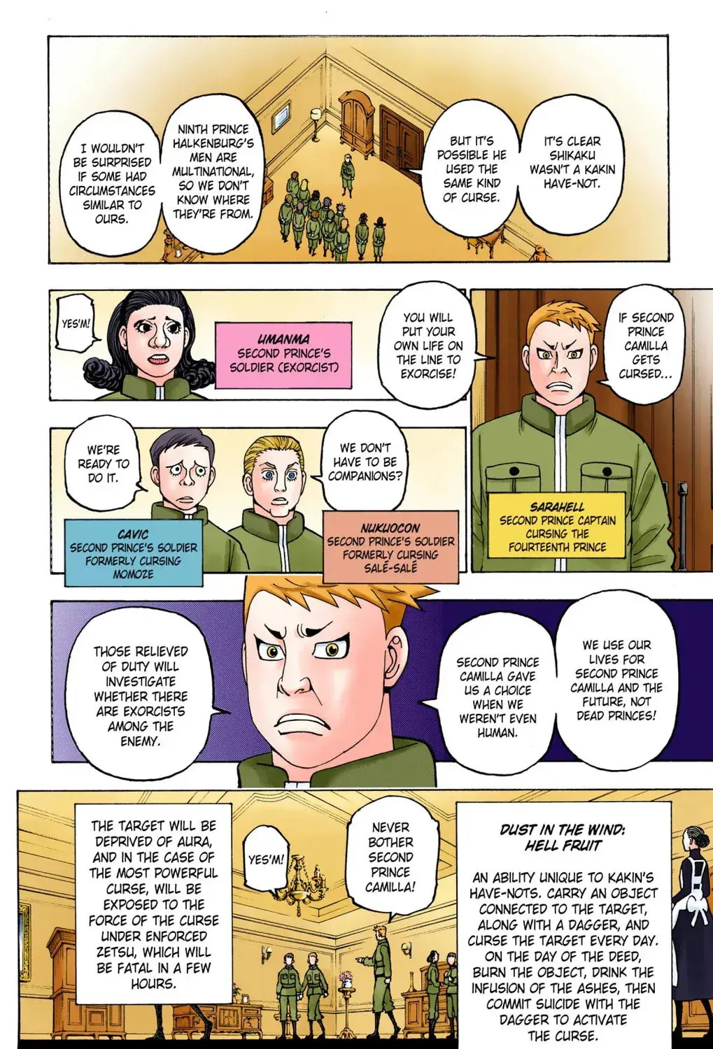 Hunter x Hunter Colored Manga, chapter 389, page 31