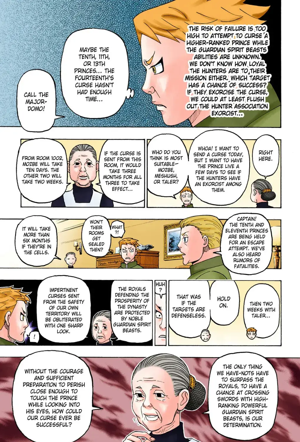 Hunter x Hunter Colored Manga, chapter 389, page 33
