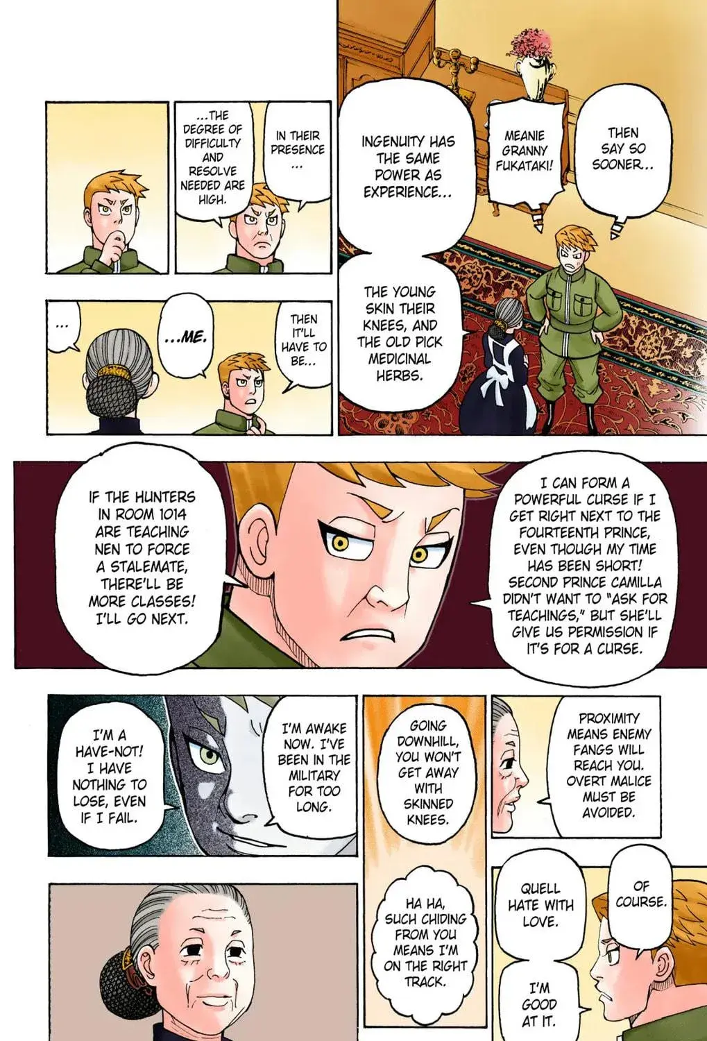 Hunter x Hunter Colored Manga, chapter 389, page 35