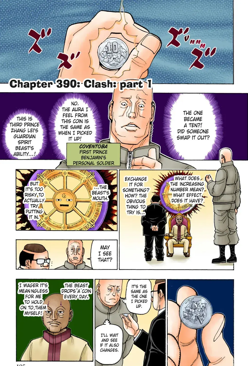 Hunter x Hunter Colored Manga, chapter 390, page 1