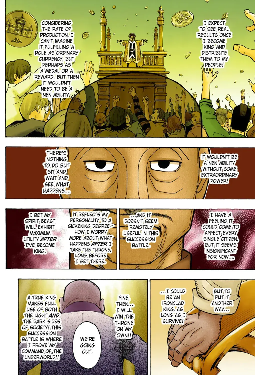 Hunter x Hunter Colored Manga, chapter 390, page 3